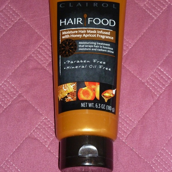 CLAIROL Hair Food Moisture Mask, Honey Apricot New